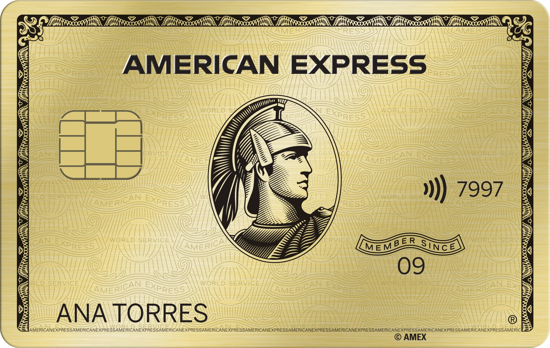 The Gold Card American Express, tarjeta de servicio con amplios beneficios.